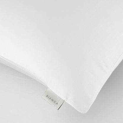 Bianca 400TC Cotton Sateen Fitted Sheet - White