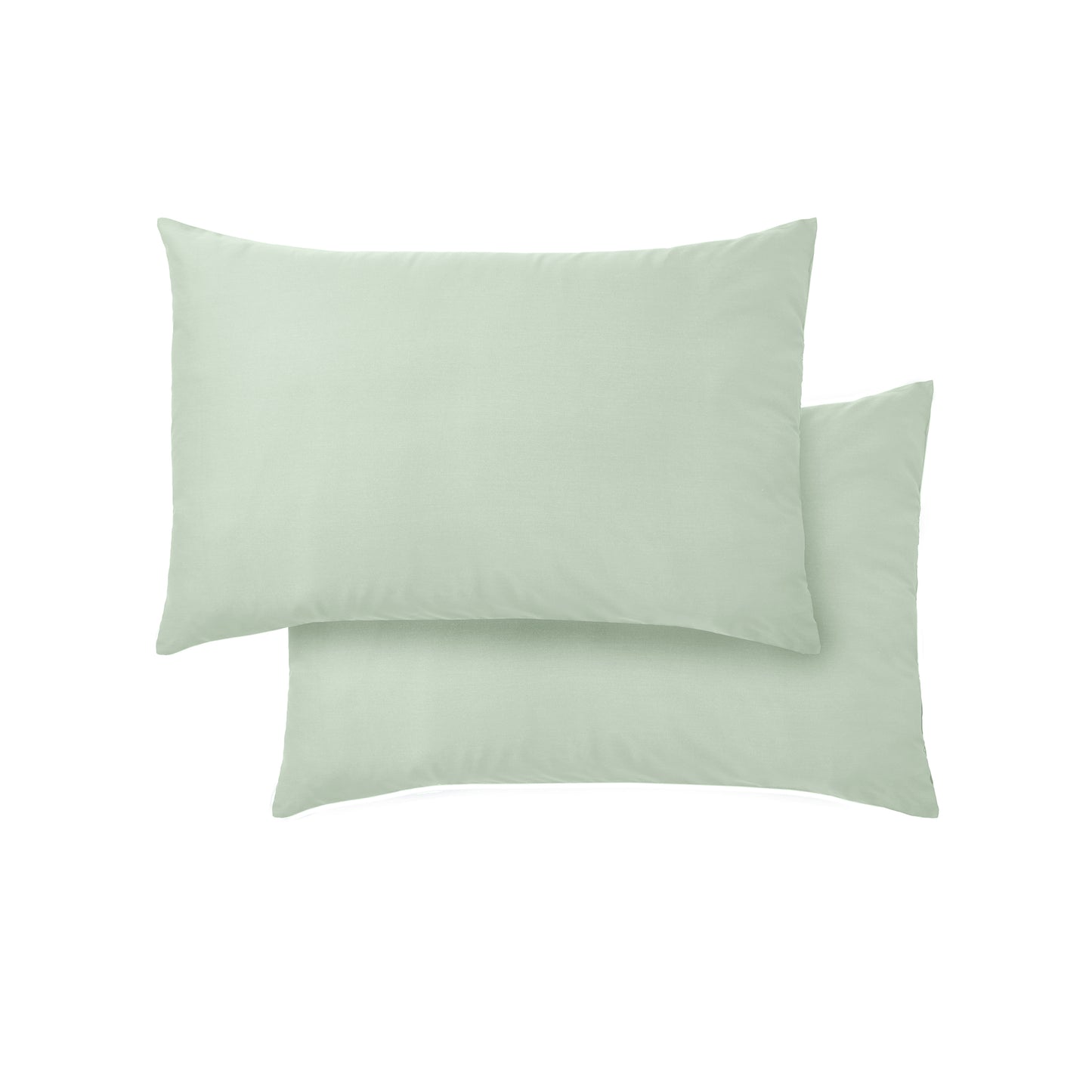 Bianca 400TC Cotton Sateen Fitted Sheet - Green
