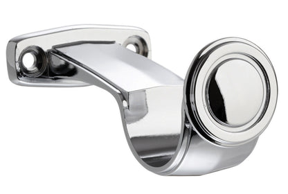 Hallis Galleria 50mm Metal Curtain Pole Centre Bracket - Chrome