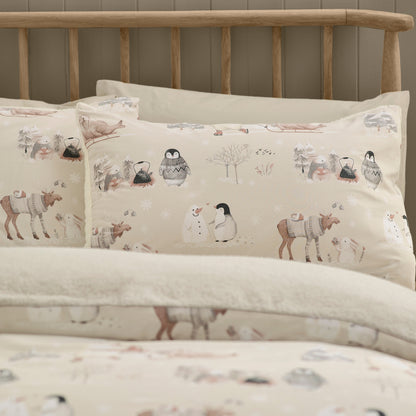 Catherine Lansfield Winter Friends Duvet Cover Set