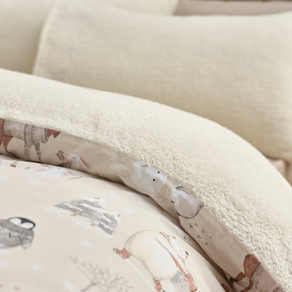 Catherine Lansfield Winter Friends Duvet Cover Set