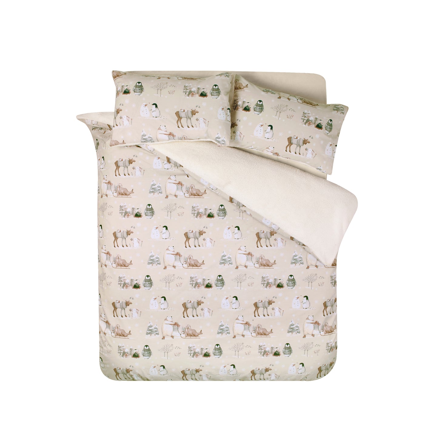 Catherine Lansfield Winter Friends Duvet Cover Set