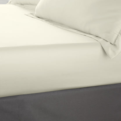 Catherine Lansfield Silky Soft Satin Fitted Sheet - Champagne