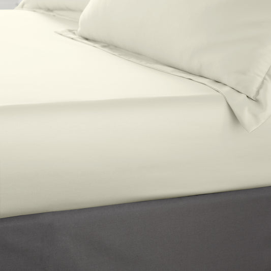 Catherine Lansfield Silky Soft Satin Fitted Sheet - Champagne