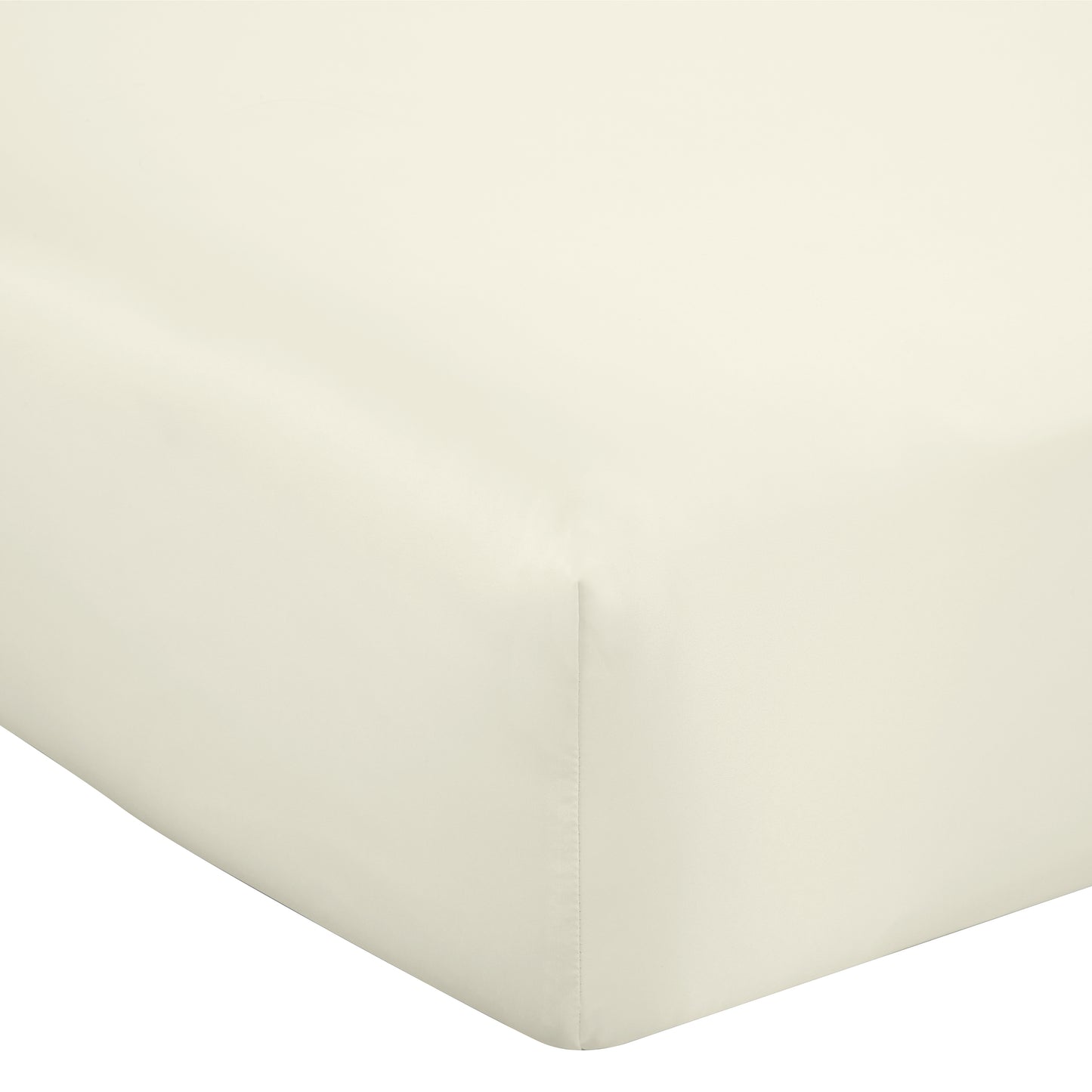 Catherine Lansfield Silky Soft Satin Fitted Sheet - Champagne