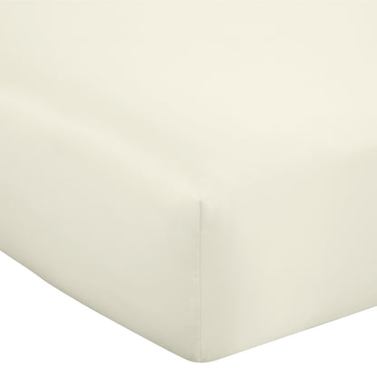 Catherine Lansfield Silky Soft Satin Fitted Sheet - Champagne