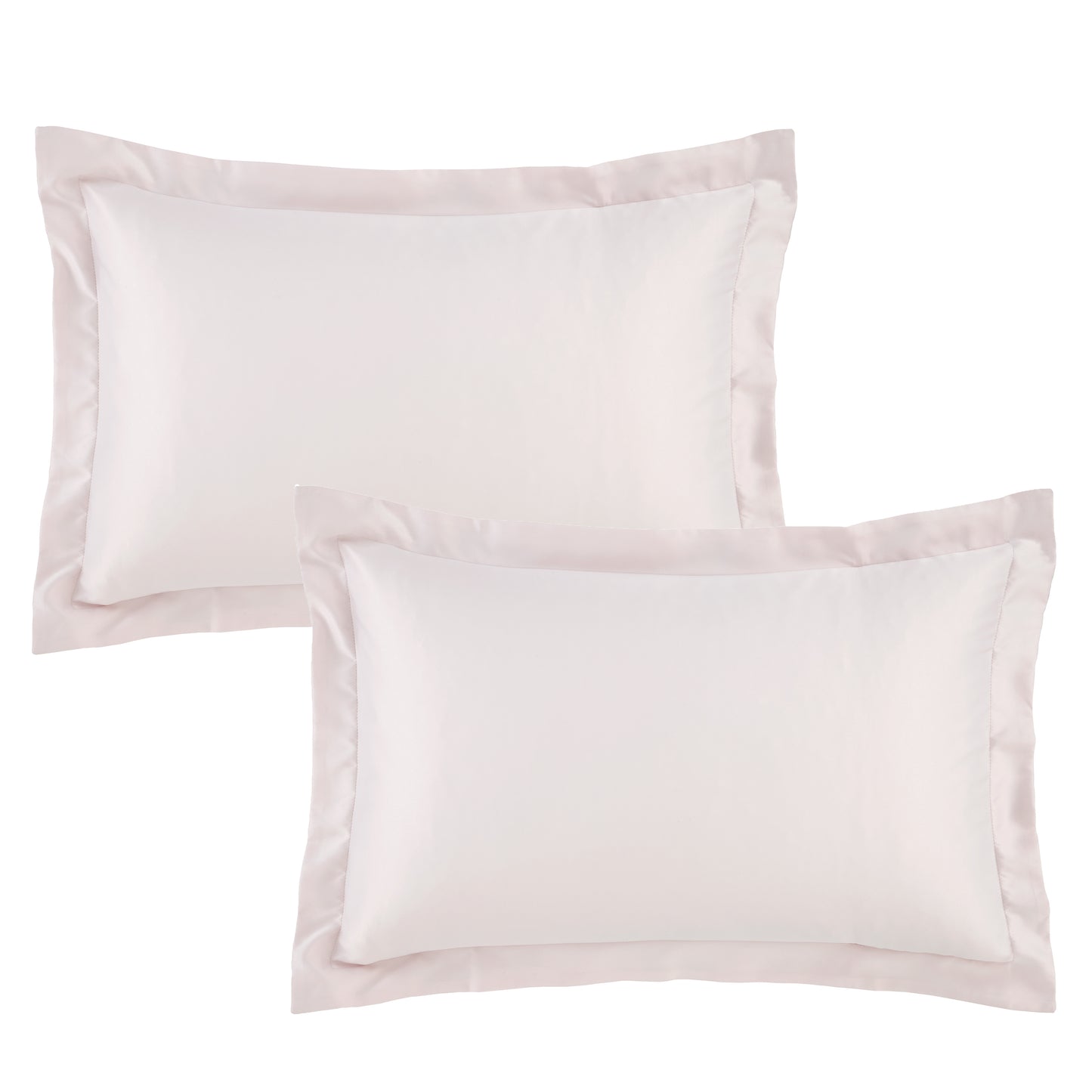 Catherine Lansfield Silky Soft Satin Fitted Sheet - Blush