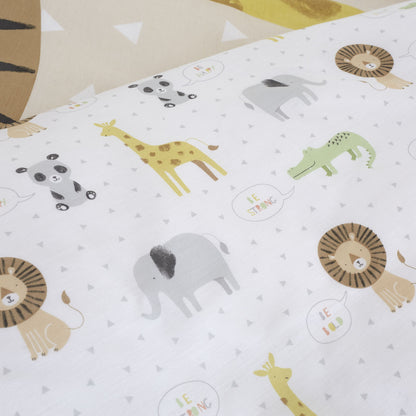 Catherine Lansfield Roaring Animals Duvet Cover Set
