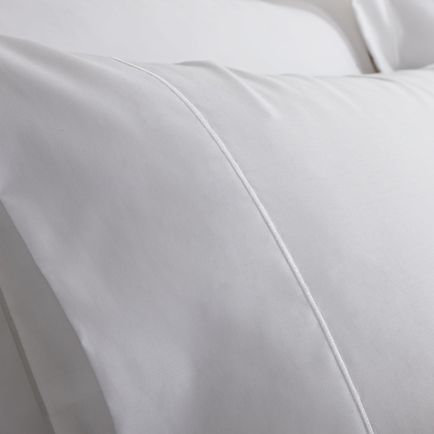 Bianca Luxury 800TC Cotton Sateen Duvet Cover Set - White