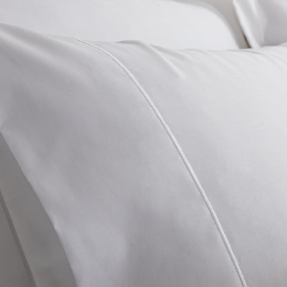 Bianca Luxury 800TC Cotton Sateen Duvet Cover Set - White