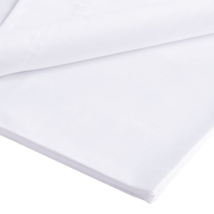 Bianca Luxury 800TC Cotton Sateen Fitted Sheet - White