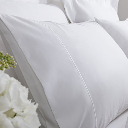 Bianca Luxury 800TC Cotton Sateen Fitted Sheet - White