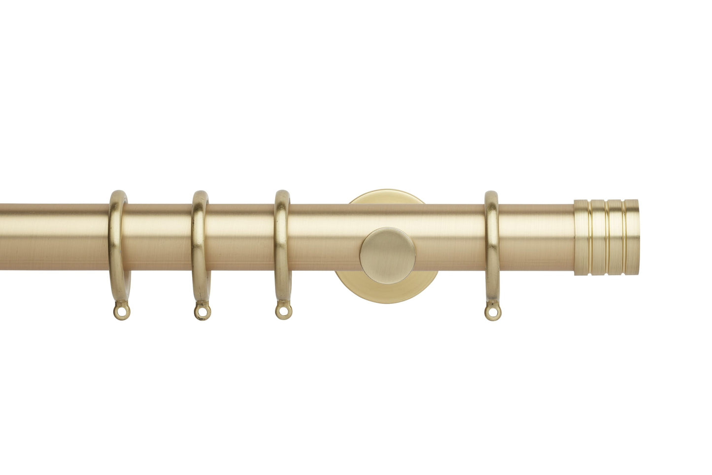 Hallis Neo Stud 35mm Metal Curtain Pole - Gold