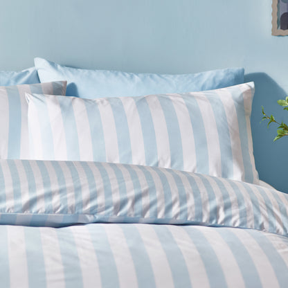 Sassy B Stripe Tease Duvet Cover Set - Blue