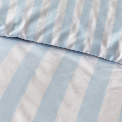 Sassy B Stripe Tease Duvet Cover Set - Blue