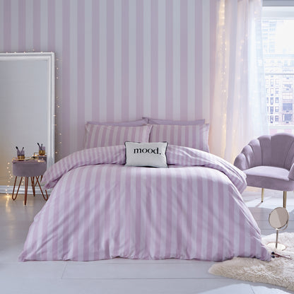 Sassy B Stripe Tease Wallpaper - Lilac