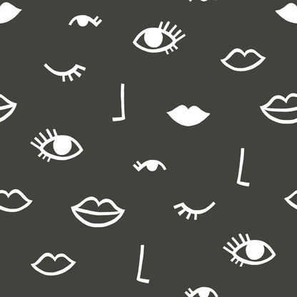 Sassy B Eye Woke Up Like This Wallpaper - Black/White