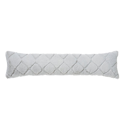 Catherine Lansfield Cosy Diamond Draught Excluder - Silver