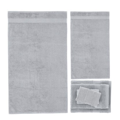Catherine Lansfield Anti-Bacterial Bath Towels - Silver