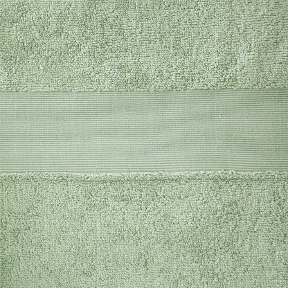 Catherine Lansfield Anti-Bacterial Bath Towels - Sage