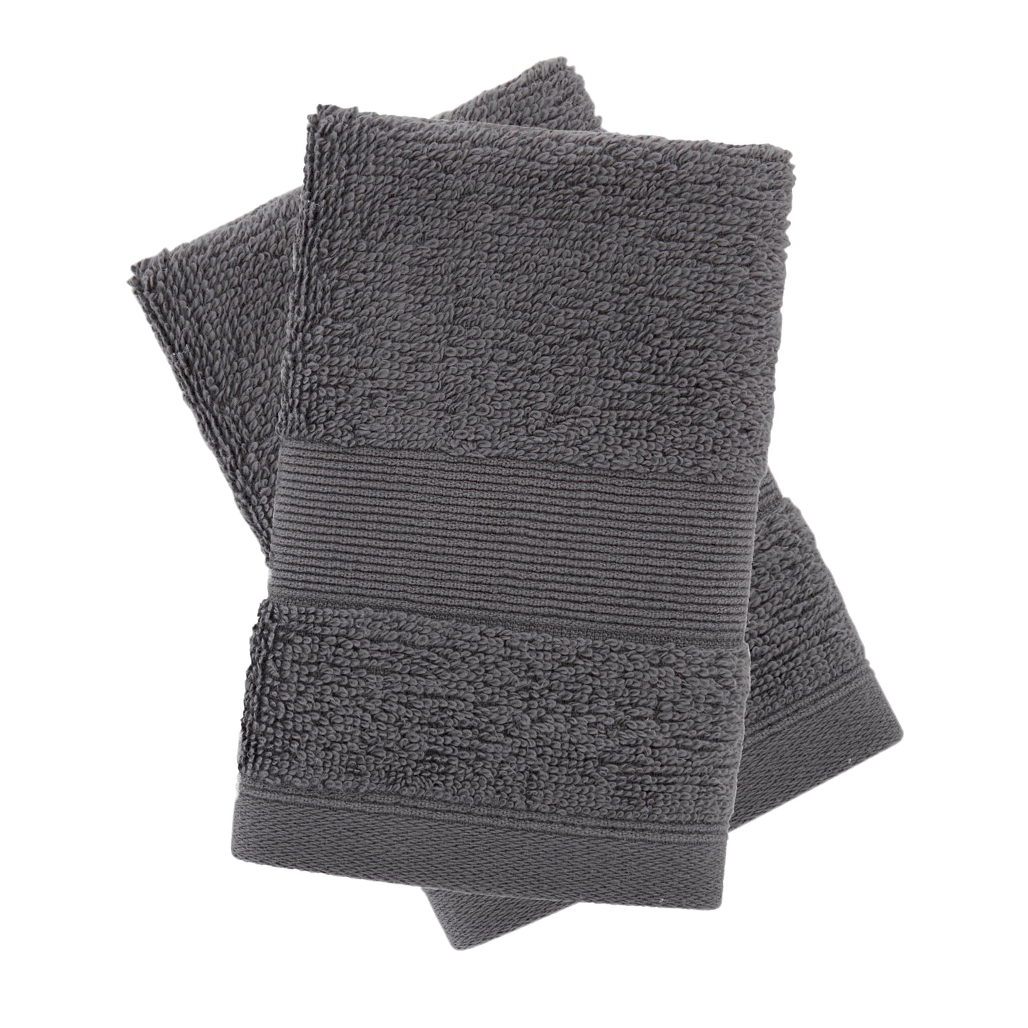 Catherine Lansfield Anti-Bacterial Bath Towels - Charcoal