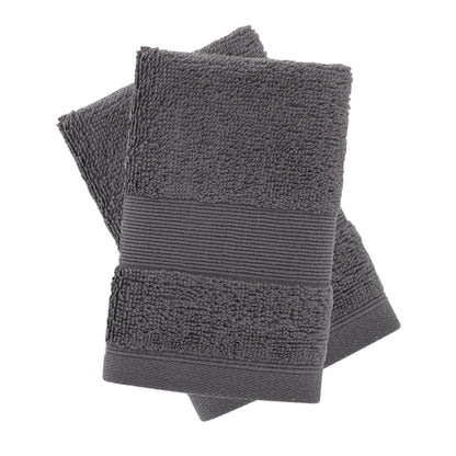 Catherine Lansfield Anti-Bacterial Bath Towels - Charcoal