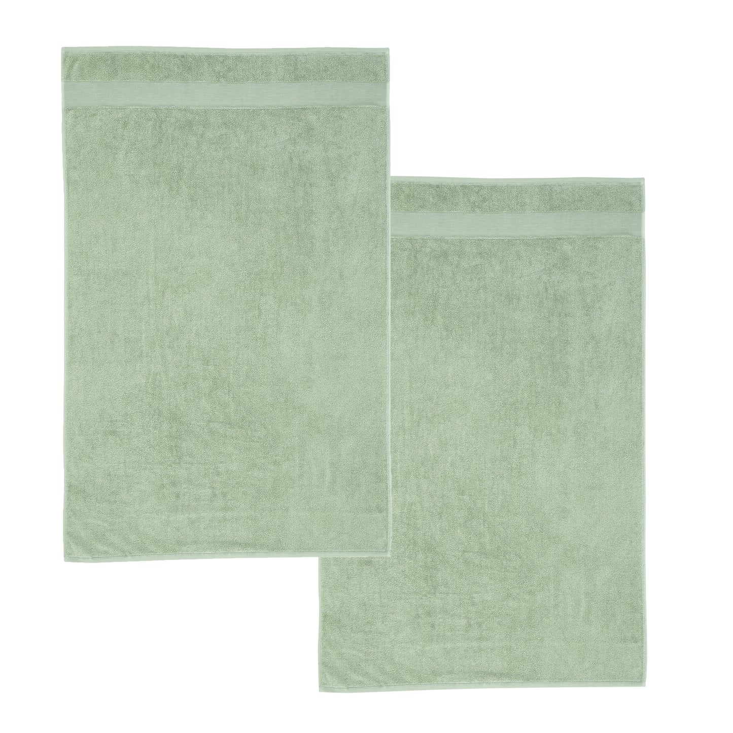 Catherine Lansfield Anti-Bacterial Bath Towels - Sage