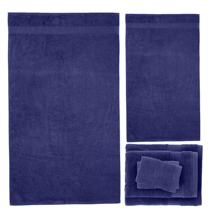 Catherine Lansfield Anti-Bacterial Bath Towels - Navy