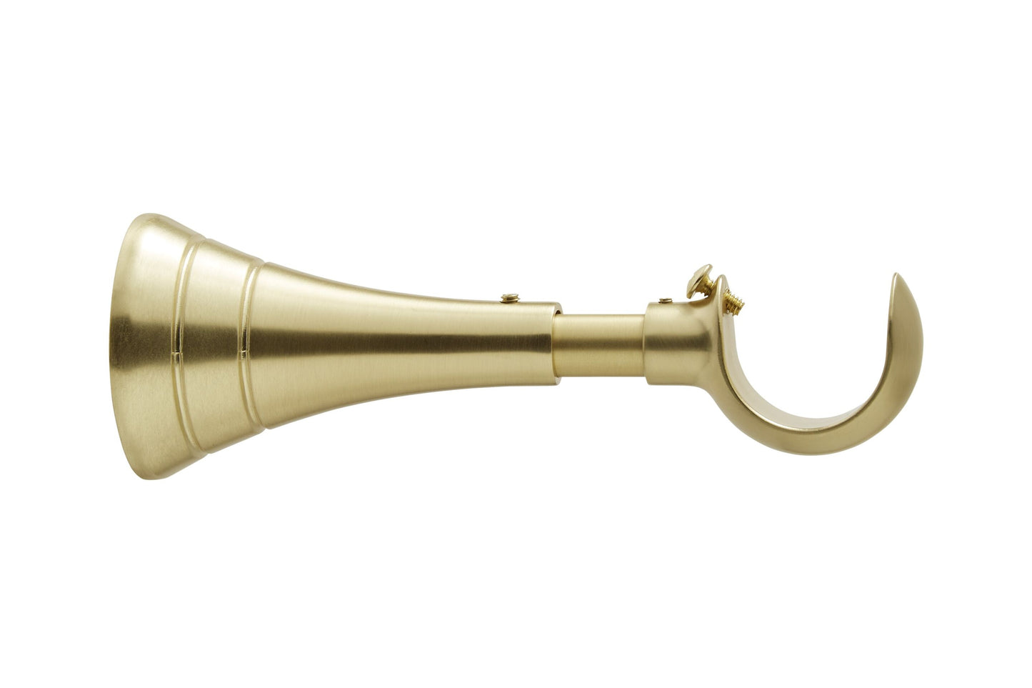 Hallis Neo 28mm Extendable Metal Curtain Pole Bracket - Gold