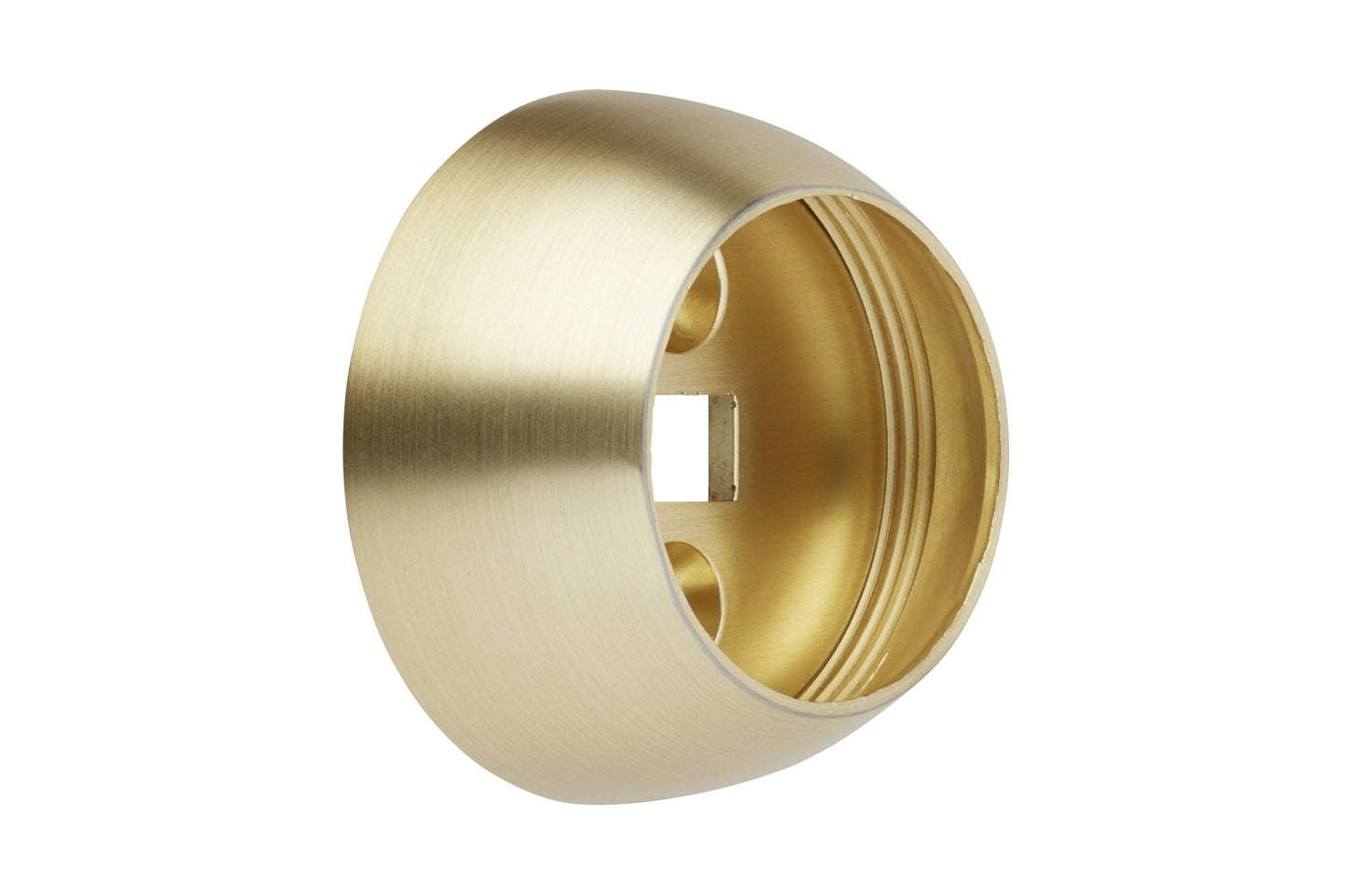 Hallis Neo 28mm Metal Curtain Pole Recess Bracket - Gold