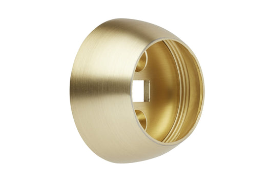 Hallis Neo 28mm Metal Curtain Pole Recess Bracket - Gold
