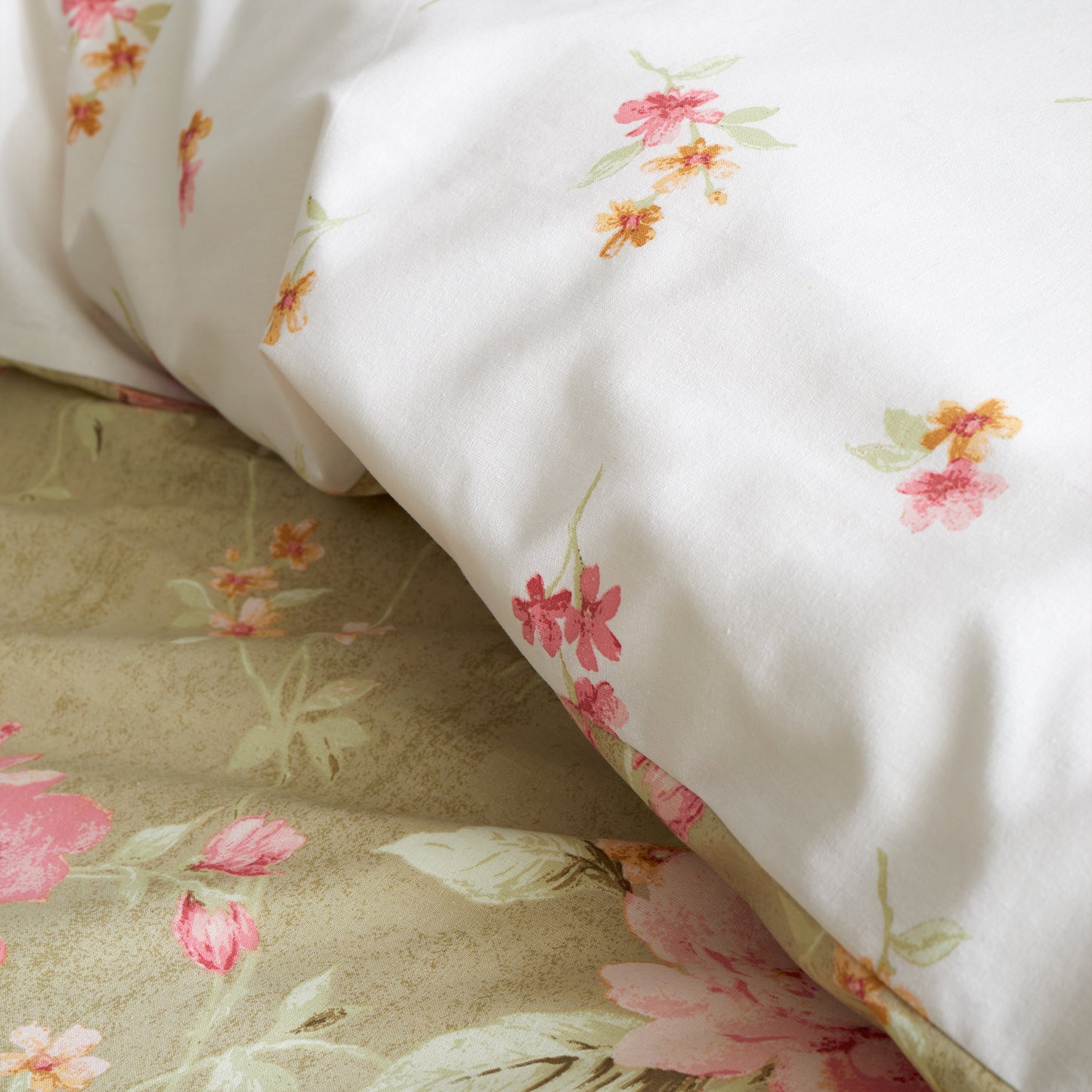 Bridgerton Penelope Floral Duvet Cover Set - Green