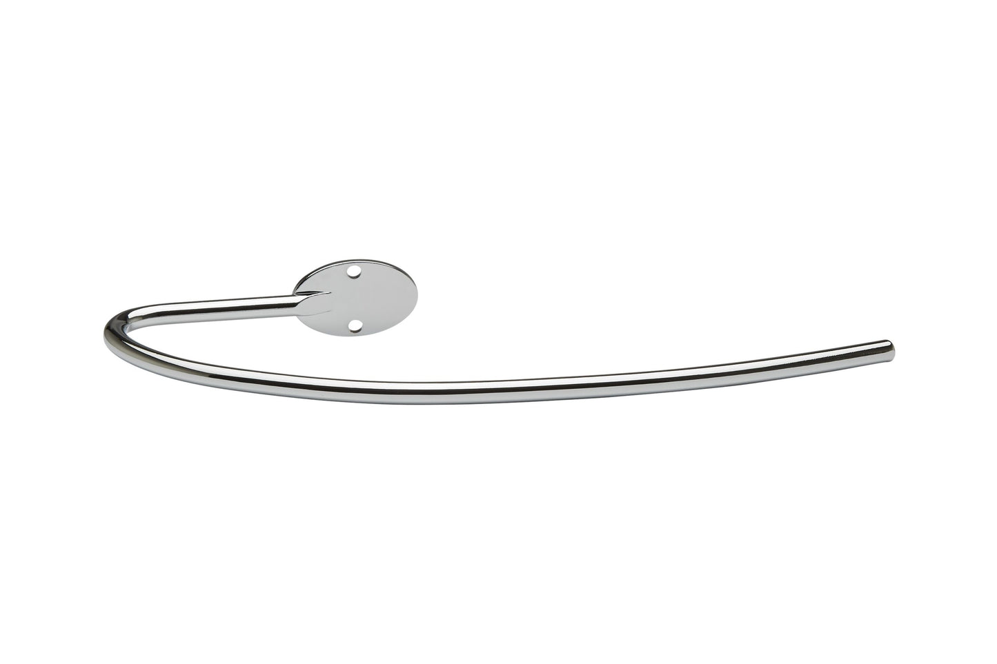 Hallis Neo Large Metal Curtain Holdbacks (Pair) - Chrome