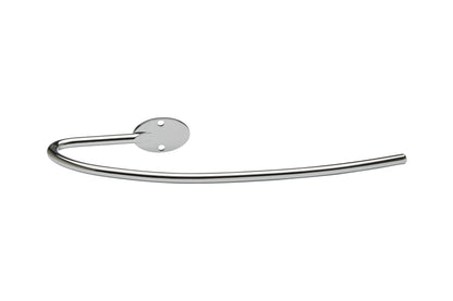 Hallis Neo Large Metal Curtain Holdbacks (Pair) - Chrome