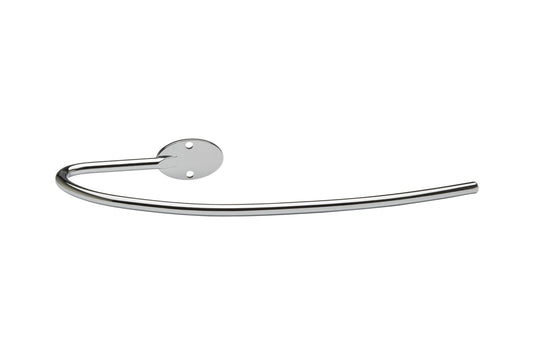 Hallis Neo Large Metal Curtain Holdbacks (Pair) - Chrome