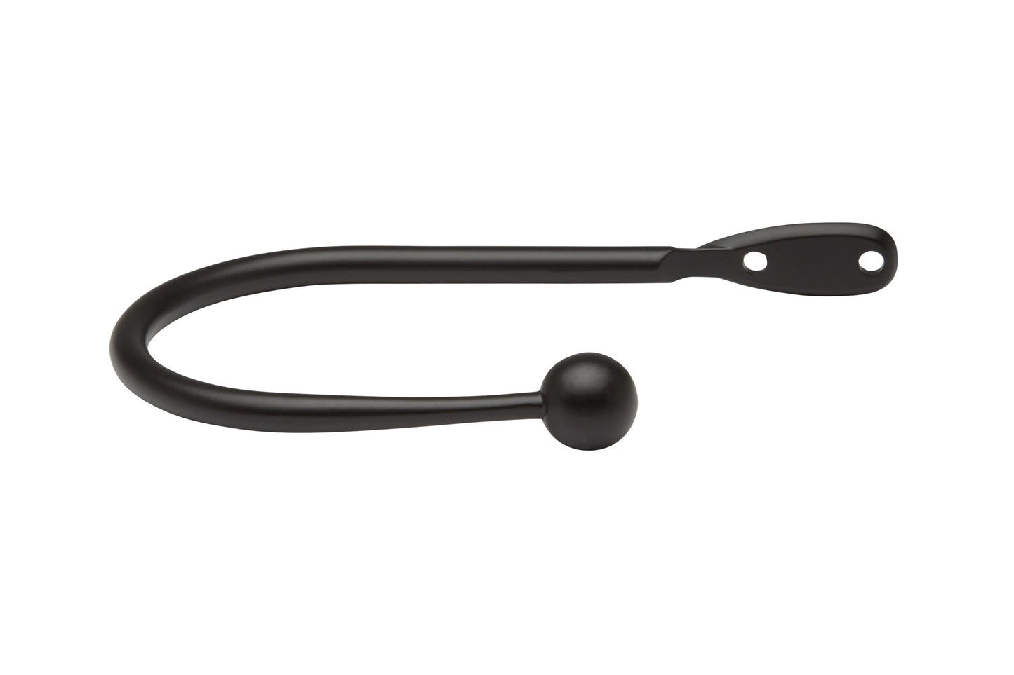Hallis Neo Metal Curtain Holdback - Matt Black