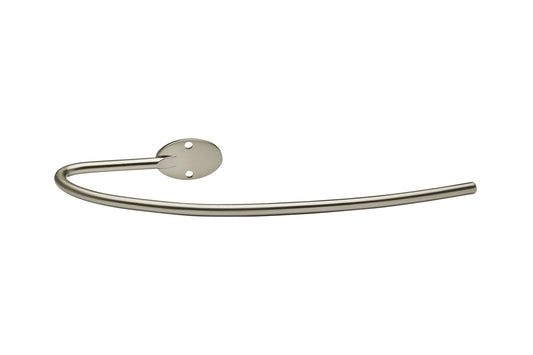 Hallis Neo Large Metal Curtain Holdbacks (Pair) - Stainless Steel
