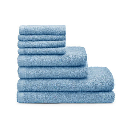 Catherine Lansfield Quick Dry Bath Towels - Blue