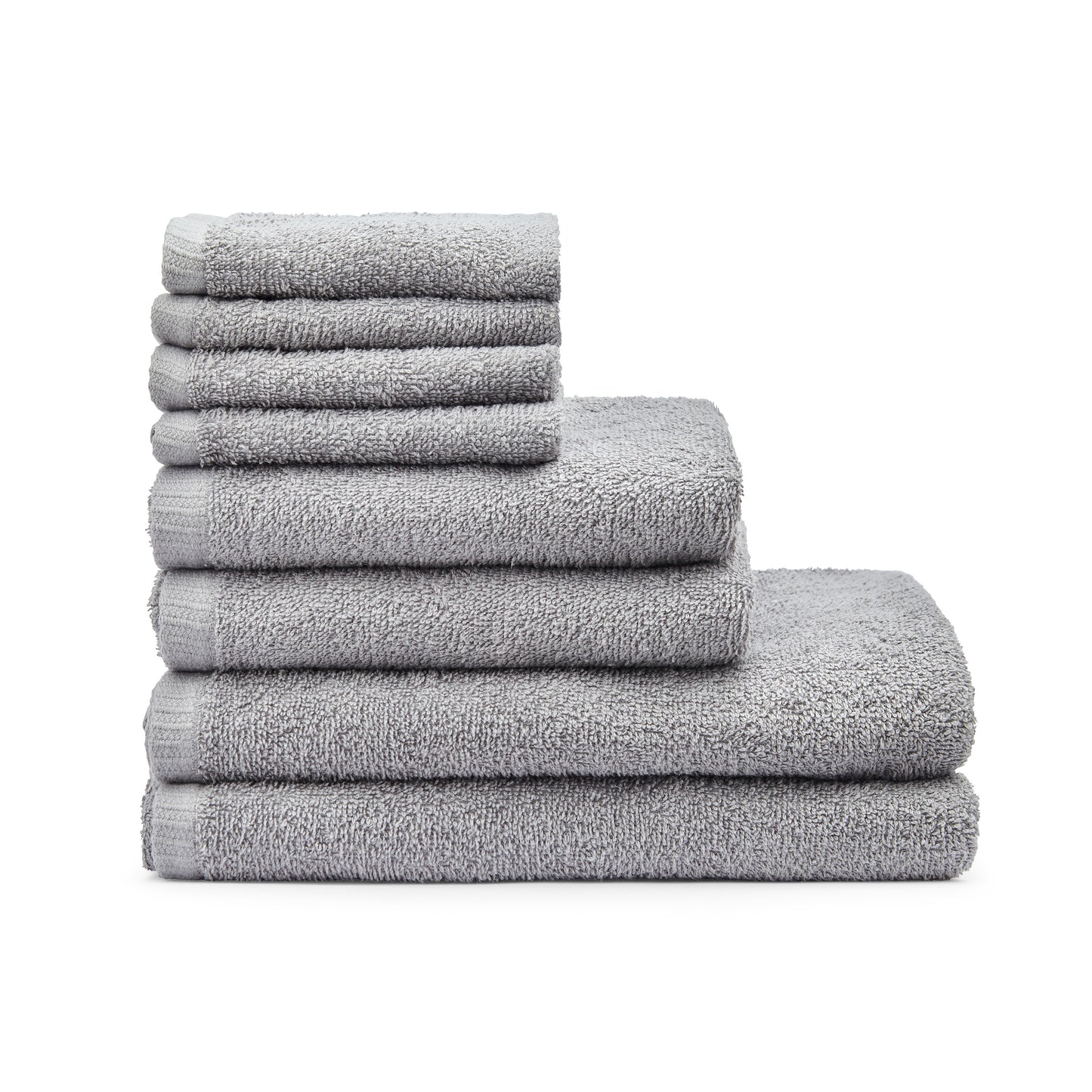 Catherine Lansfield Quick Dry Bath Towels - Grey
