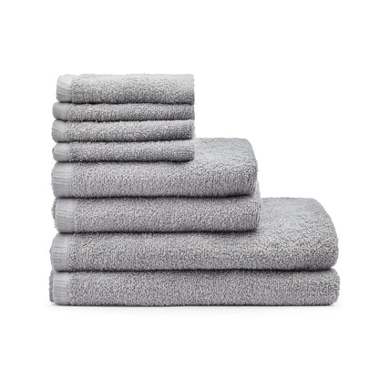 Catherine Lansfield Quick Dry Bath Towels - Grey