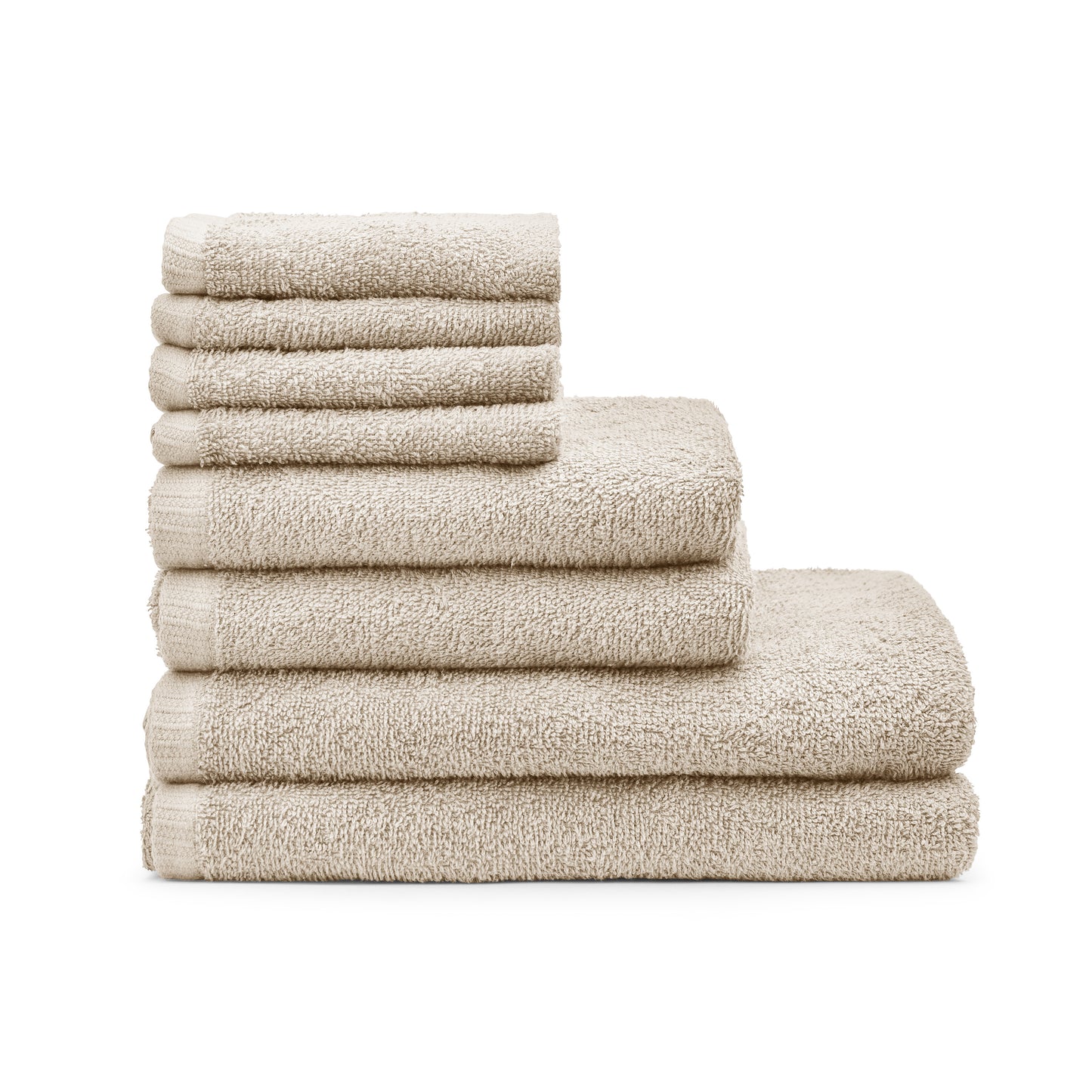 Catherine Lansfield Quick Dry Bath Towels - Natural