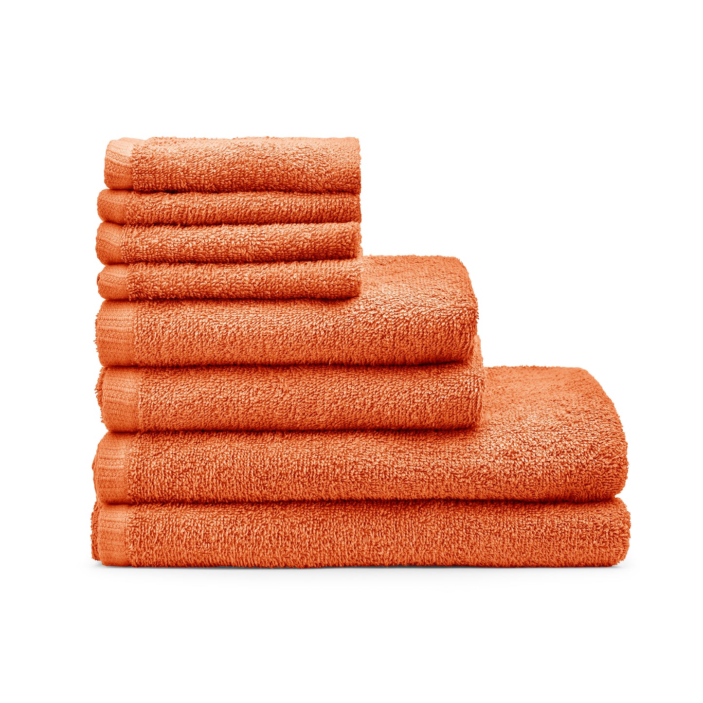 Catherine Lansfield Quick Dry Bath Towels - Orange