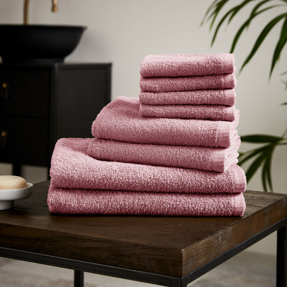 Catherine Lansfield Quick Dry Bath Towels - Pink