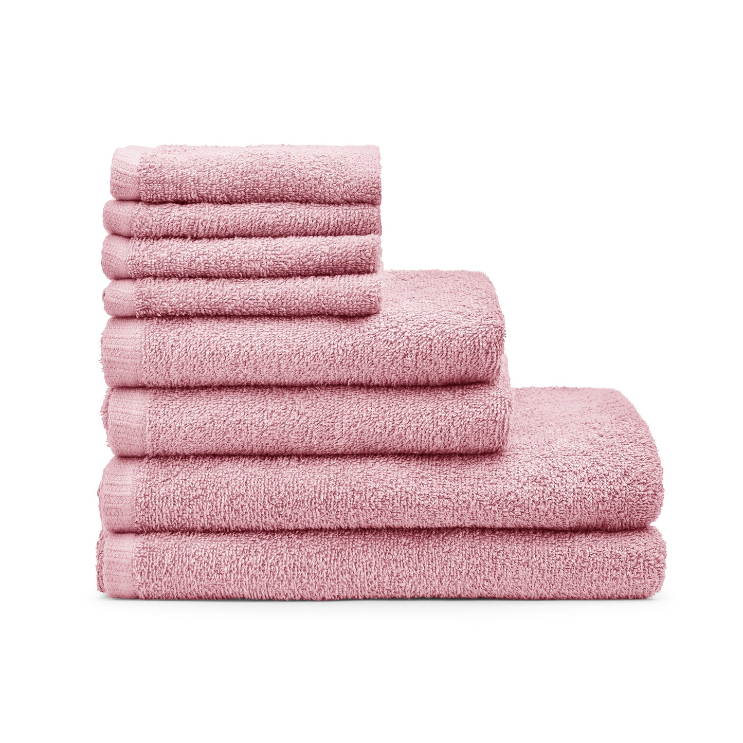Catherine Lansfield Quick Dry Bath Towels - Pink