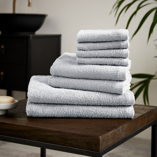 Catherine Lansfield Quick Dry Bath Towels - White