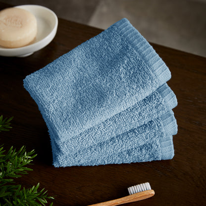 Catherine Lansfield Quick Dry Bath Towels - Blue