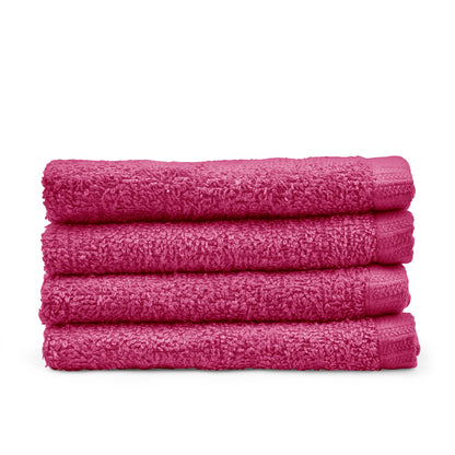 Catherine Lansfield Quick Dry Bath Towels - Hot Pink