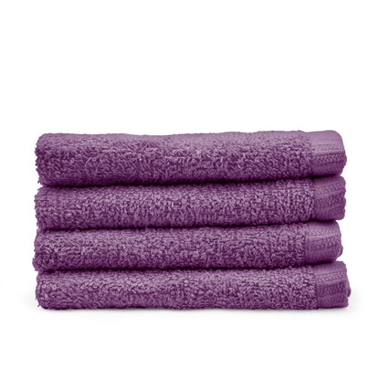 Catherine Lansfield Quick Dry Bath Towels - Plum