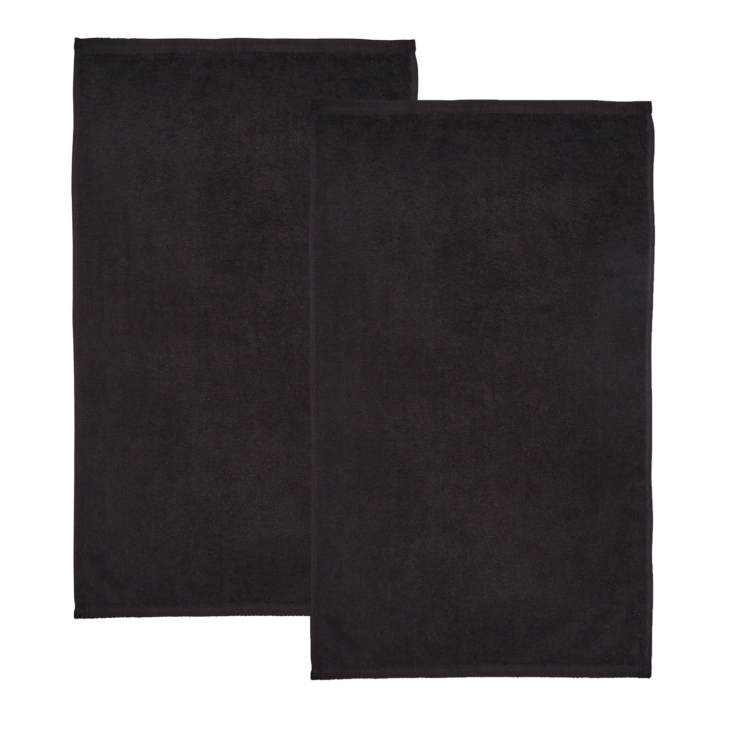 Catherine Lansfield Quick Dry Bath Towels - Black