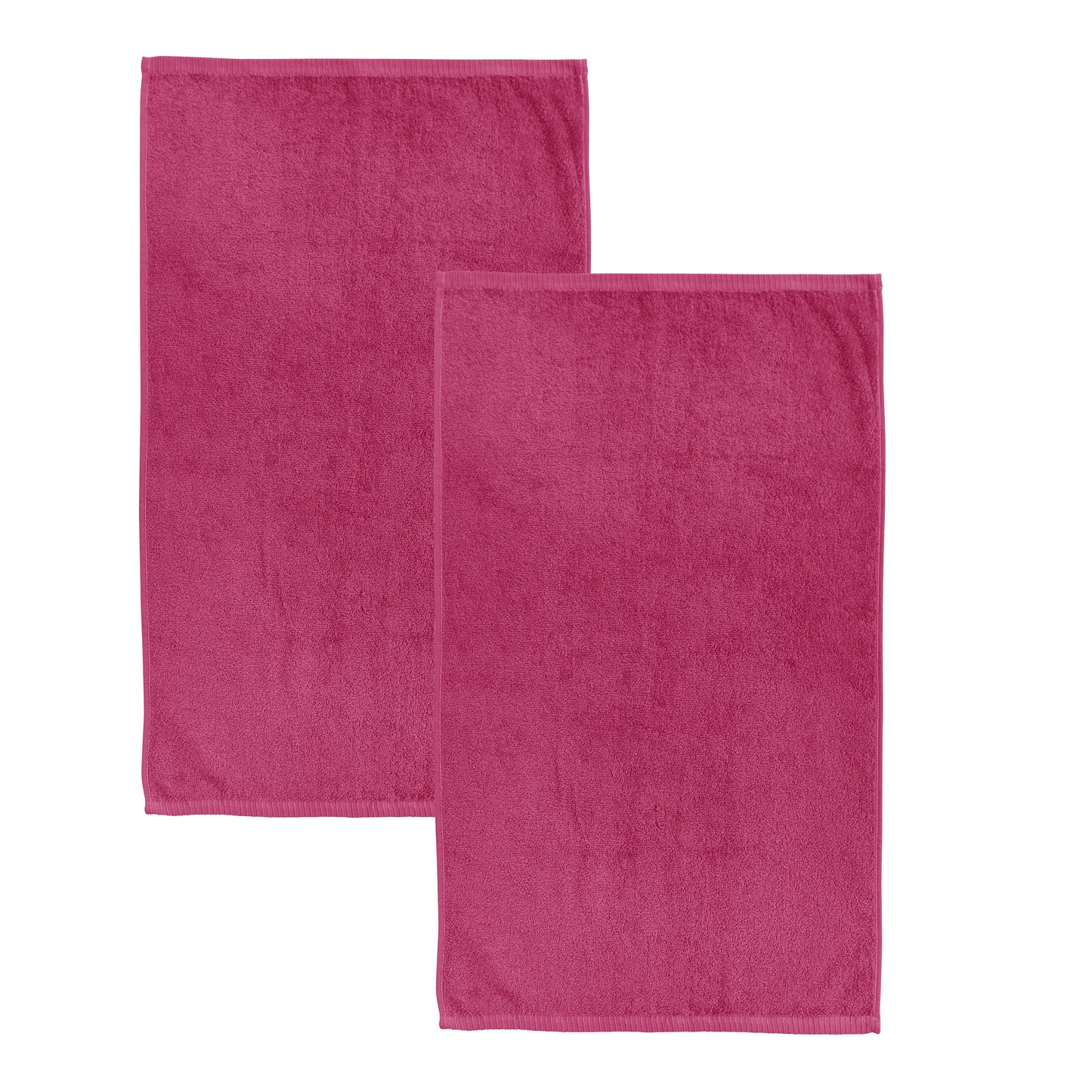 Catherine Lansfield Quick Dry Bath Towels - Hot Pink